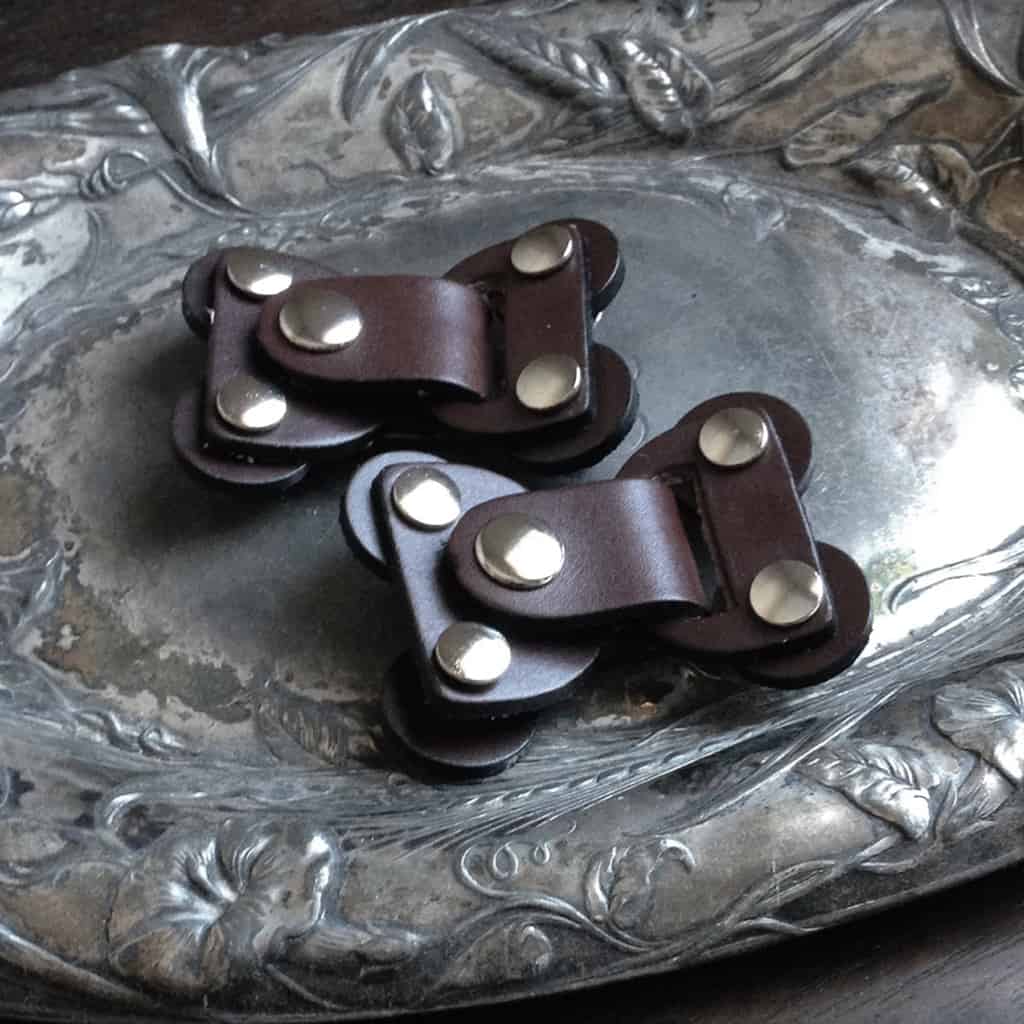 Lock Toggle Leather Closures from Jul Designs