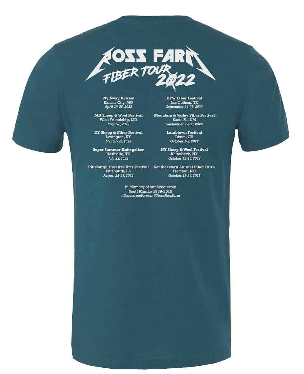 2022 "Rosstallica" Tour Shirt